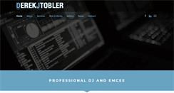 Desktop Screenshot of djtobler.com